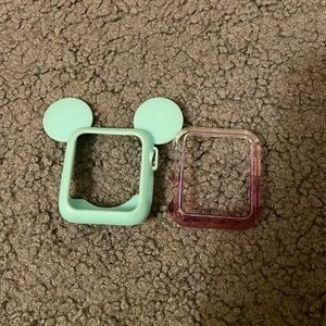 Two Piece Apple Watch Covers Set